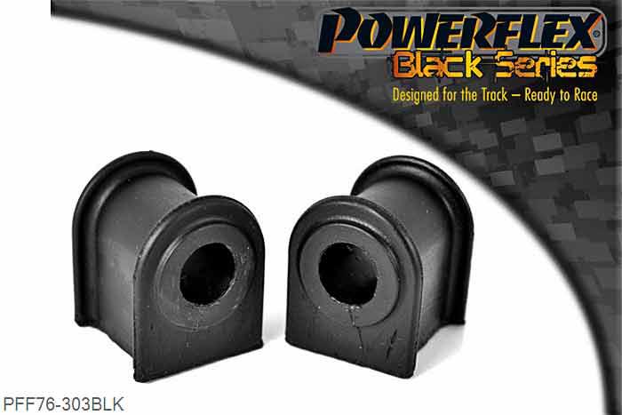 PFF76-303BLK, Toyota MR2 SW20 REV 1 (1989-1991) Front Anti Roll Bar Bush 18mm,  18mm, 2 stuk(s) benodigd  per auto, 2 stuk(s) in verpakking, prijs per set van 2 stuk(s)