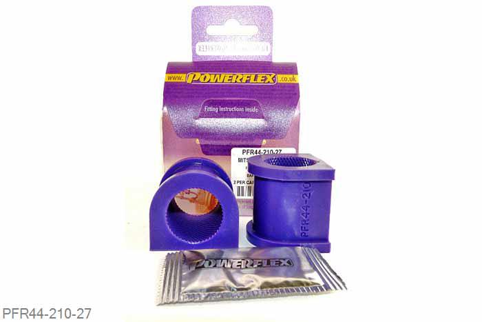 PFR44-210-27, Mitsubishi Lancer Evolution 7-8-9 (inc 260), Rear Anti Roll Bar Bush 27mm  27mm, 2 stuk(s) benodigd  per auto, 2 stuk(s) in verpakking, prijs per set van 2 stuk(s)