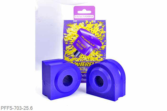 PFF5-703-25.6, BMW E60 5 Series, Saloon, Front Anti Roll Bar Mount 25.6mm  25.6mm, 2 stuk(s) benodigd  per auto, 2 stuk(s) in verpakking, prijs per set van 2 stuk(s)