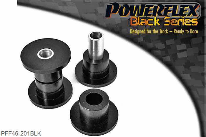 PFF46-201BLK, Nissan 200SX - S13, S14, S14A and S15 Front Inner Track Control Arm Bush, This bush fits the Inner Track Control Arm with a diameter of 35mm. Use PFF46-221 if yours is 31.6mm. 35mm, 2 stuk(s) benodigd  per auto, 2 stuk(s) in verpakking, prijs per set van 2 stuk(s)