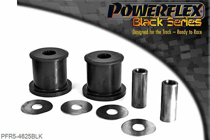 PFR5-4625BLK, BMW Z4 E85 and E86 (2003-2009) Rear Diff Front Bush, OE Nr 33176768655 - 33176770788, 2 stuk(s) benodigd  per auto, 2 stuk(s) in verpakking, prijs per set van 2 stuk(s)