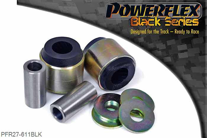 PFR27-611BLK, Jaguar XK, XKR - X150 (2006-) Rear Lower Arm Inner Rear Bush, , 2 stuk(s) benodigd  per auto, 2 stuk(s) in verpakking, prijs per set van 2 stuk(s)