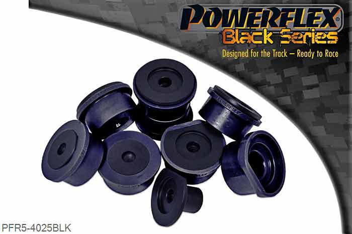 PFR5-4025BLK, BMW F87 2 Series M2 Rear Diff Front Mounting Bush, PFR5-4025 is a replacement bush that includes aluminium sleeves with built in support to increase control of rear diff movement and replaces all four bushes in original rear diff front mounting bracket OE number: 33172284774. For an insert only please use PFR5-4027., 4 stuk(s) benodigd  per auto, 4 stuk(s) in verpakking, prijs per set van 4 stuk(s)