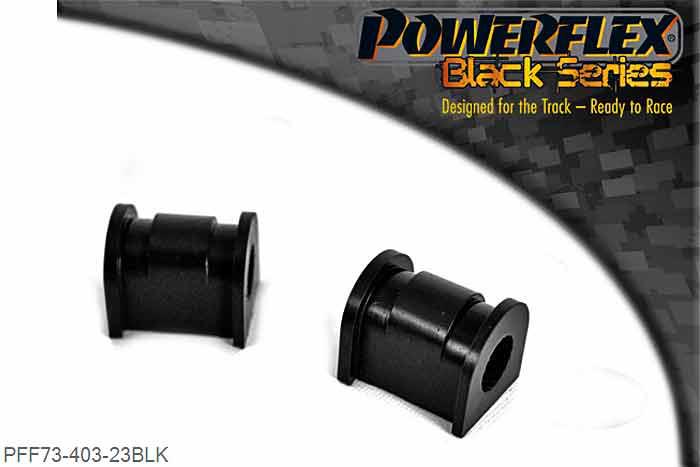 PFF73-403-23BLK, Suzuki Swift - Sport (2010 - ) Front Anti Roll Bar Bush 23mm,  23mm, 2 stuk(s) benodigd  per auto, 2 stuk(s) in verpakking, prijs per set van 2 stuk(s)