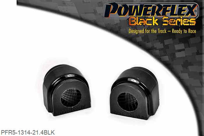 PFR5-1314-21.4BLK, Mini Mini Generation 3 (F56) (2014 on) Rear Anti Roll Bar Bush 21.4mm, This part replaces OE number 33506859891 that includes the original rubber bush. 21.4mm, 2 stuk(s) benodigd  per auto, 2 stuk(s) in verpakking, prijs per set van 2 stuk(s)