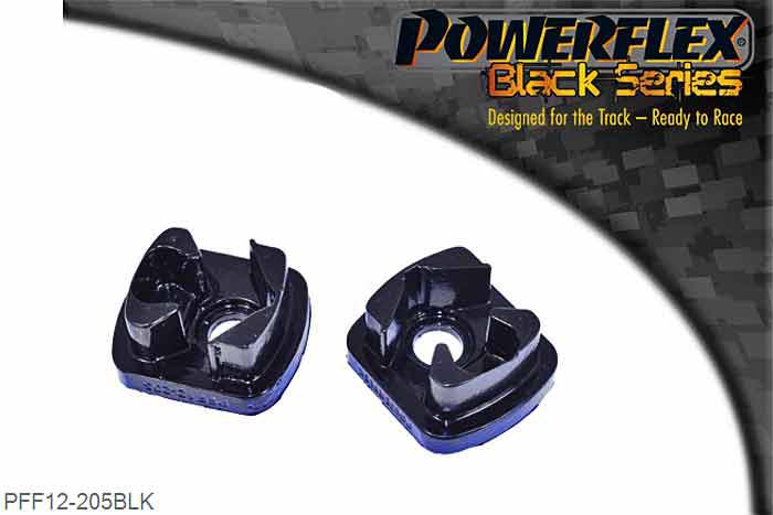 PFF12-205BLK, Peugeot 207 Lower Engine Mount Insert, This insert fits into the voids of the original mount, OE part number 1806.96. Please check void shape to select correct insert PFF12-204 or PFF12-205, 1 stuk(s) benodigd  per auto, 1 stuk(s) in verpakking, prijs per set van 1 stuk(s)