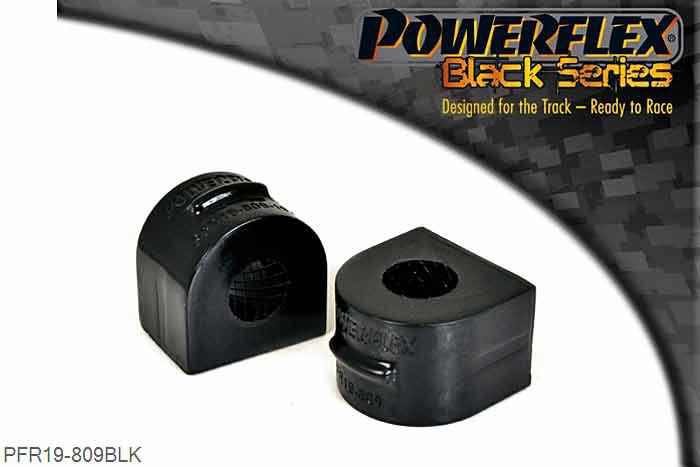 PFR19-809BLK, Ford Focus Mk1 Rear Anti Roll Bar Mounting Bush 18mm, Please measure bar and select correct size. 18mm, 2 stuk(s) benodigd  per auto, 2 stuk(s) in verpakking, prijs per set van 2 stuk(s)