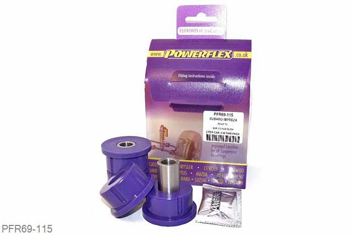 PFR69-115, Subaru Impreza Turbo, WRX and Sti (GC,GF 93 - 00), Rear Tie Bar To Hub Rear Bush , 2 stuk(s) benodigd  per auto, 2 stuk(s) in verpakking, prijs per set van 2 stuk(s)