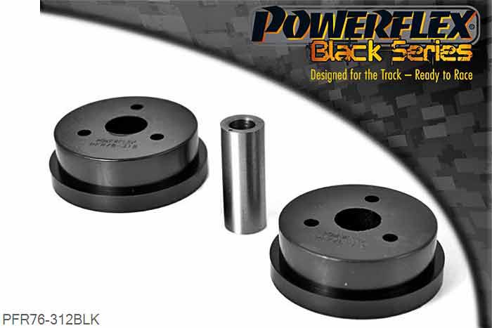 PFR76-312BLK, Toyota MR2 SW20 REV 2 to 5 (1991 - 1999) Rear Lower Engine Mount Front 83.5mm, This bush is 83.5mm internal diameter. Please check original for correct size., 1 stuk(s) benodigd  per auto, 1 stuk(s) in verpakking, prijs per set van 1 stuk(s)