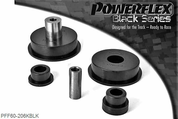 PFF60-206KBLK, Renault Clio including 16v and Williams Engine Dogbone Mount Kit (Williams), OE Mount Nr 6000073662 - Fits Williams Models Only, 1 stuk(s) benodigd  per auto, 1 stuk(s) in verpakking, prijs per set van 1 stuk(s)