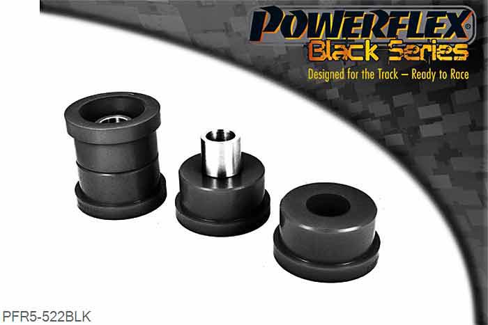 PFR5-522BLK, BMW E39 5 Series 520 To 530 Rear Subframe Rear Mounting Bush, , 2 stuk(s) benodigd  per auto, 2 stuk(s) in verpakking, prijs per set van 2 stuk(s)