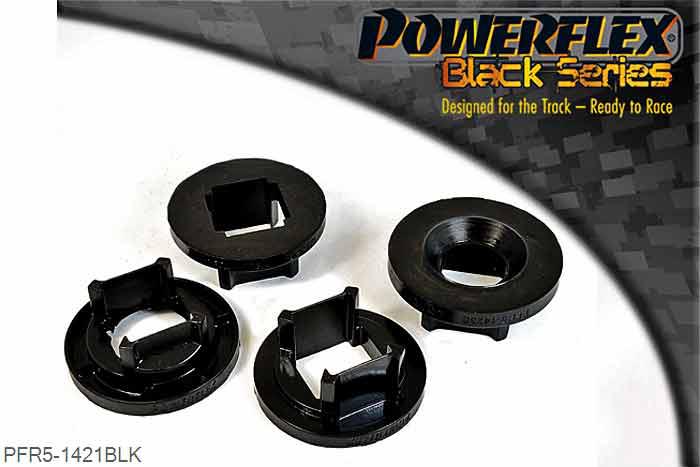 PFR5-1421BLK, BMW E70 X5 (2006-2013) Rear Subframe Front Bush Insert, This is an Insert and fits into the original bush which reduces the subframe movement. It fits into OE bush part number 33316784940., 2 stuk(s) benodigd  per auto, 2 stuk(s) in verpakking, prijs per set van 2 stuk(s)