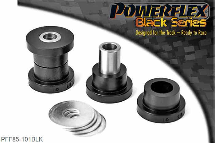 PFF85-101BLK, VW Polo (1975 - 1994) Front Wishbone Outer Bush, OE Nr 861407183, 2 stuk(s) benodigd  per auto, 2 stuk(s) in verpakking, prijs per set van 2 stuk(s)