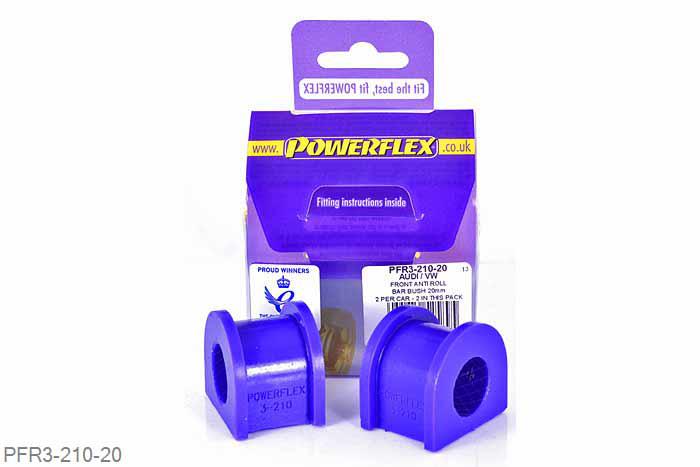 PFR3-210-20, Audi A4 inc. Avant (2WD), Rear Anti Roll Bar Bush 20mm  20mm, 2 stuk(s) benodigd  per auto, 2 stuk(s) in verpakking, prijs per set van 2 stuk(s)