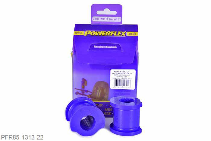 PFR85-1313-22, VW T5 Transporter (2003 -), Rear Anti Roll Bar Bush to Arm 22mm  22mm, 2 stuk(s) benodigd  per auto, 2 stuk(s) in verpakking, prijs per set van 2 stuk(s)