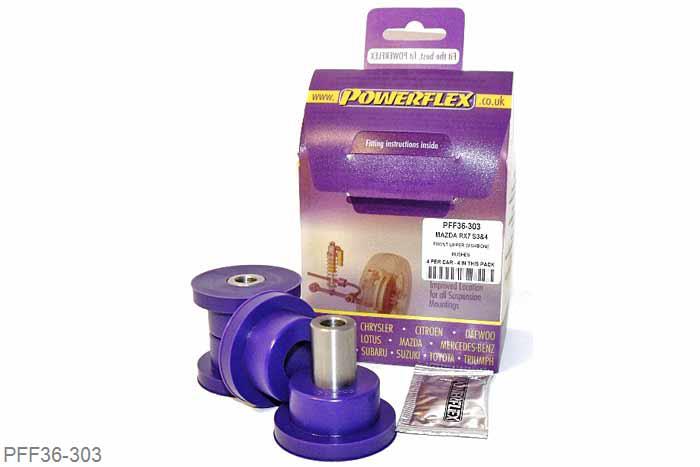 PFF36-303, Mazda RX-7 Generation 3 and 4 (1992-2002), Front Upper Wishbone Bush , 4 stuk(s) benodigd  per auto, 4 stuk(s) in verpakking, prijs per set van 4 stuk(s)