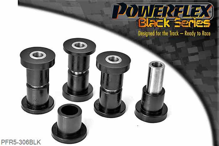 PFR5-306BLK, BMW E21 3 Series (1975 - 1983) Rear Trailing Arm Bush, OE Nr 33329061945, 4 stuk(s) benodigd  per auto, 4 stuk(s) in verpakking, prijs per set van 4 stuk(s)