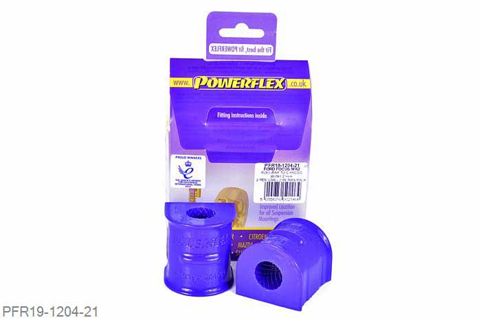 PFR19-1204-21, Ford Focus Mk3 ST, Rear Anti Roll Bar To Chassis Bush 21mm  21mm, 2 stuk(s) benodigd  per auto, 2 stuk(s) in verpakking, prijs per set van 2 stuk(s)