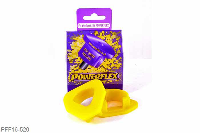 PFF16-520, Ford KA (2008-), Lower Engine Mount Insert This part fits into voids in original bush and bracket part number: 51732681. Fits 1.2 & 1.4 lower engine mounts, for Abarth models use PFF16-521. Please check void pattern is the same as on your vehicle., 1 stuk(s) benodigd  per auto, 1 stuk(s) in verpakking, prijs per set van 1 stuk(s)