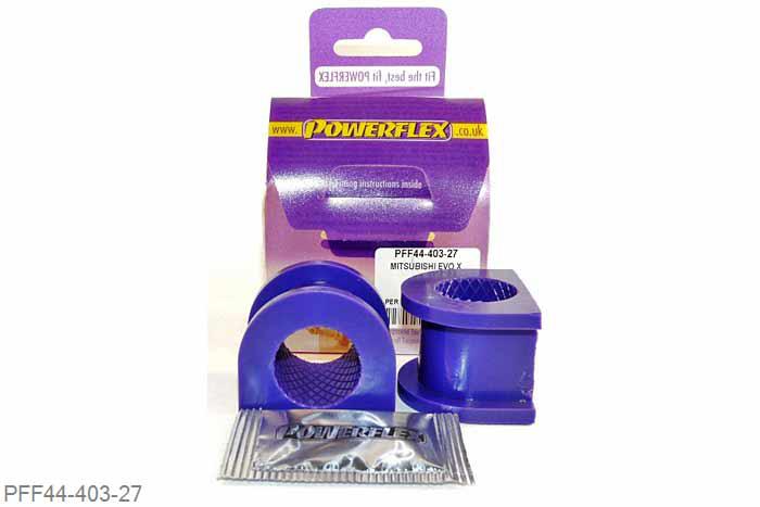 PFF44-403-27, Mitsubishi Lancer Evolution 10 CZ4A (10/07-), Front Anti Roll Bar To Chassis Bush 27mm  27mm, 2 stuk(s) benodigd  per auto, 2 stuk(s) in verpakking, prijs per set van 2 stuk(s)