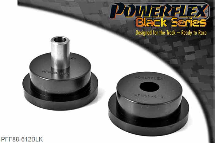 PFF88-612BLK, Volvo S60 AWD (2001-2009) Upper Engine Mount Large Round Bush Petrol, Designed to fit the early style bracket which has a round hole, for later vehicles with the cross shape bracket use Part No. PFF88-622BLK, 1 stuk(s) benodigd  per auto, 1 stuk(s) in verpakking, prijs per set van 1 stuk(s)