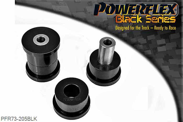 PFR73-205BLK, Suzuki Ignis (2000-2008) Rear Tie Bar to Chassis Bush, This bush only fits models from 2000 to 2005., 2 stuk(s) benodigd  per auto, 2 stuk(s) in verpakking, prijs per set van 2 stuk(s)