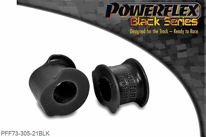 PFF73-305-21BLK, Suzuki Swift Sport (ZC31S) (2007 - 2010) Front Anti Roll Bar Bush 21mm,  21mm, 2 stuk(s) benodigd  per auto, 2 stuk(s) in verpakking, prijs per set van 2 stuk(s)