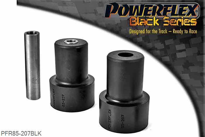 PFR85-207BLK, VW Corrado (1989 - 1995) Rear Beam Mounting Bush, Replaces OE Nr 191501541, 2 stuk(s) benodigd  per auto, 2 stuk(s) in verpakking, prijs per set van 2 stuk(s)