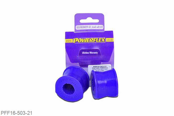 PFF16-503-21, Fiat 500 (2007-), Front Anti Roll Bar Bush 21mm  21 mm, 2 stuk(s) benodigd  per auto, 2 stuk(s) in verpakking, prijs per set van 2 stuk(s)