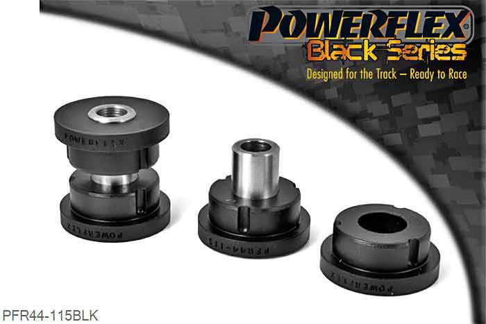 PFR44-115BLK, Mitsubishi Lancer Evolution 4-5-6 RS/GSR Rear Toe Arm Control Arm Bush, , 2 stuk(s) benodigd  per auto, 2 stuk(s) in verpakking, prijs per set van 2 stuk(s)