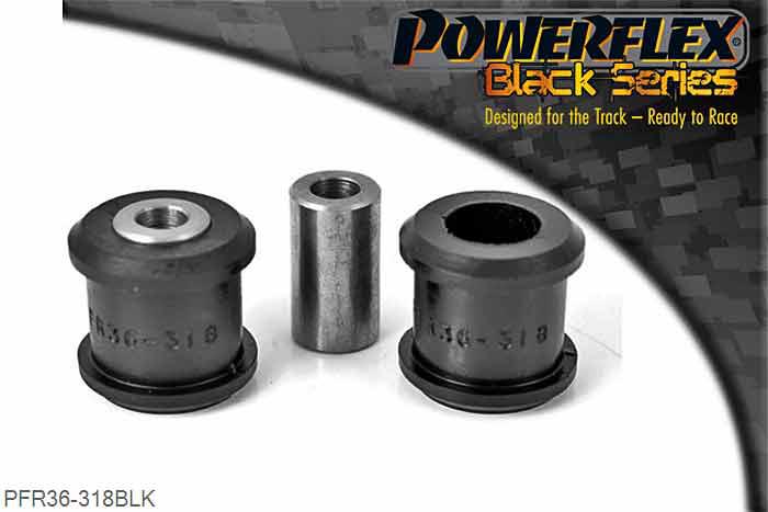 PFR36-318BLK, Mazda RX-7 Generation 3 and 4 (1992-2002) Rear Toe Adjuster Outer Bush, , 2 stuk(s) benodigd  per auto, 2 stuk(s) in verpakking, prijs per set van 2 stuk(s)