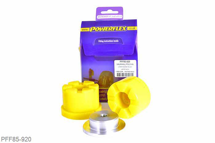 PFF85-920, Seat Arosa (1997 - 2004), Lower Engine Mount Large Bush Does not fit models with engine codes AMF 1.4 diesel engine or ANY & AYZ 3L TDI engines, 1 stuk(s) benodigd  per auto, 1 stuk(s) in verpakking, prijs per set van 1 stuk(s)