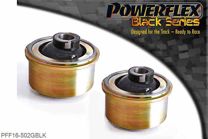 PFF16-502GBLK, Fiat 500 (2007-) Front Arm Rear Bush, Caster Adjust, On car adjustable bush, allowing caster adjustment of +/- 0.33 degree, 2 stuk(s) benodigd  per auto, 2 stuk(s) in verpakking, prijs per set van 2 stuk(s)