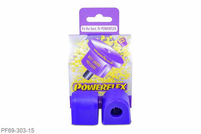 PF69-303-15, Subaru Impreza Turbo, WRX and Sti (GC,GF 93 - 00), Rear Anti Roll Bar To Chassis Bush 15mm  15mm, 2 stuk(s) benodigd  per auto, 2 stuk(s) in verpakking, prijs per set van 2 stuk(s)