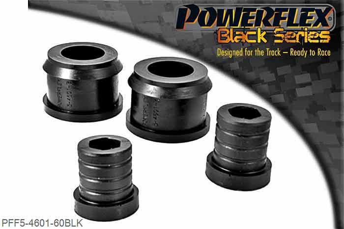 PFF5-4601-60BLK, BMW E46 3 Series Compact Front Wishbone Rear Bush, PFF5-4601-60 is for the earlier models with 60 bore mounting - check diameter before ordering 60mm, 2 stuk(s) benodigd  per auto, 2 stuk(s) in verpakking, prijs per set van 2 stuk(s)