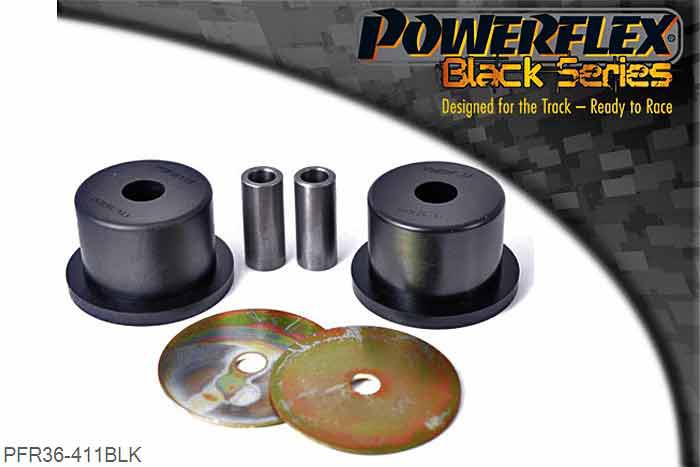 PFR36-411BLK, Mazda RX-8 Rear Diff Carrier Bracket Bush, , 2 stuk(s) benodigd  per auto, 2 stuk(s) in verpakking, prijs per set van 2 stuk(s)