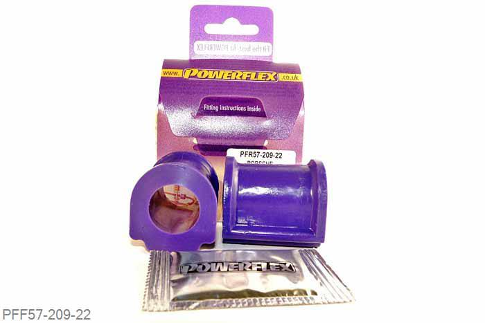 PFF57-209-22, Porsche 964 (1989 - 1994), Rear Anti Roll Bar Bush 22mm Bush Style:- D shaped 22mm, 2 stuk(s) benodigd  per auto, 2 stuk(s) in verpakking, prijs per set van 2 stuk(s)