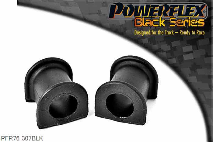 PFR76-307BLK, Toyota MR2 SW20 REV 1 (1989-1991) Rear Anti Roll Bar Bush 20mm,  20mm, 2 stuk(s) benodigd  per auto, 2 stuk(s) in verpakking, prijs per set van 2 stuk(s)