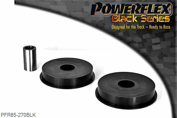 PFR85-270BLK, VW Golf Mk3 4WD Syncro (1993 - 1997) Rear Diff Rear Mounting Bush, , 1 stuk(s) benodigd  per auto, 1 stuk(s) in verpakking, prijs per set van 1 stuk(s)