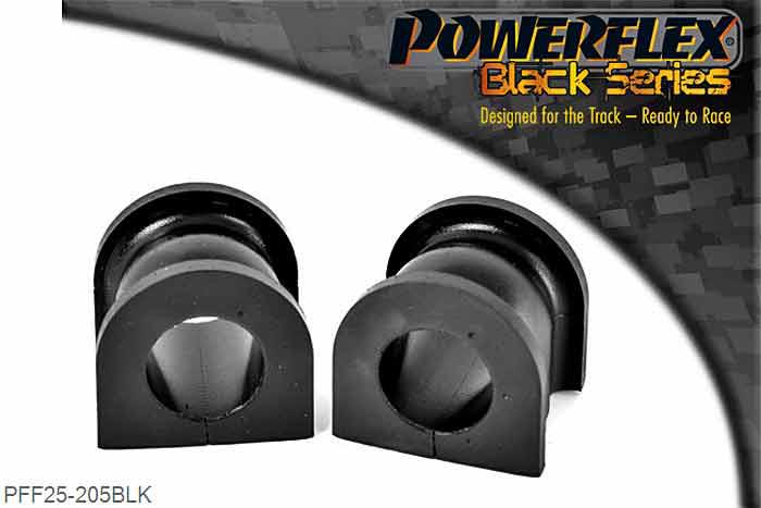 PFF25-205BLK, Honda S2000 Front Anti Roll Bar Bush 26.5mm,  26.5mm, 2 stuk(s) benodigd  per auto, 2 stuk(s) in verpakking, prijs per set van 2 stuk(s)