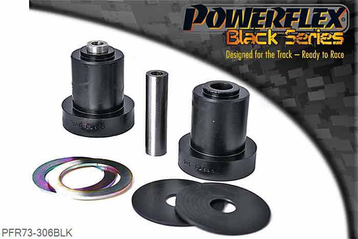 PFR73-306BLK, Suzuki Swift Sport (ZC31S) (2007 - 2010) Rear Beam Mount Bush, , 2 stuk(s) benodigd  per auto, 2 stuk(s) in verpakking, prijs per set van 2 stuk(s)