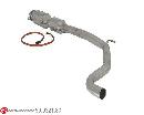 50.0321.80, Abarth Grande Punto Evo Abarth 1.4 Turbo Multiair (120kW) 10/2009-, Metallic catalyst + Stainless steel centre silencer - Oversized exhaust pipe diameter 60 mmCut of the original centre silencer. For the installation on the original rear silencer is necessary to order a coupling, which is indicated in the catalogue., To be instaled together with 55.0191.00 pipe outer diameter 60mm outer outlet diameter 60mm_image