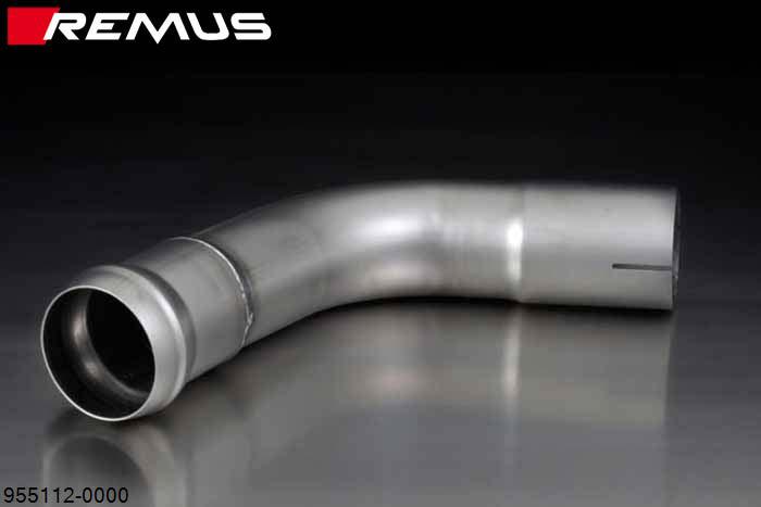 955112 0000, Audi A3 Sportback, type 8V, Year 2013- , 1.4l TFSI 90/92/103/110 kW ,  1.8l TFSI 125 kW (CNSB), 1.8l TFSI 132 kW (CJSA), Remus Connection tube (multi-link axle) for mounting on 1.8l TFSI