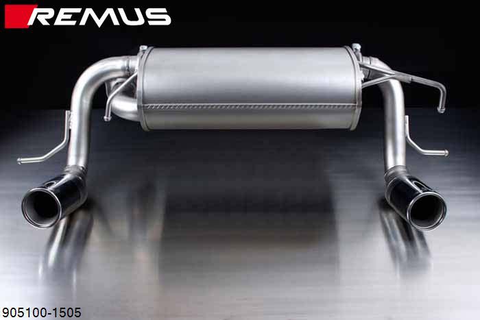 905100 1505, Toyota MR-2, type W3, Year 2000- , 1.8l VTI 103 kW, Remus Sport exhaust L/R, with 2 tail pipes round 90 mm