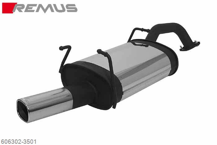 606302 3501, Nissan Primera Touring, type P12, Year 2002- , 2.2l TDI 93 kW, Remus Sport exhaust with 1 tail pipe 92x78 mm