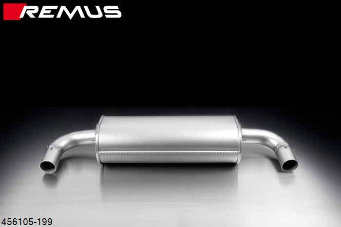 456105 199, Mazda MX-5, type NC1, Year 2005- , 1.8l 93 kW (L8), 2.0l 118 kW (LF), Remus PowerSound sport exhaust with manual valve control system (without tail pipes)