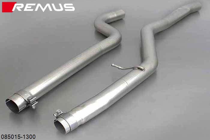 085015 1300, BMW 2 Series F22 Coupe / F23 Cabrio, Year 2015- , 220i 2.0l 135 kW, Remus RACING cat-back section, replaces front silencer, without homologation