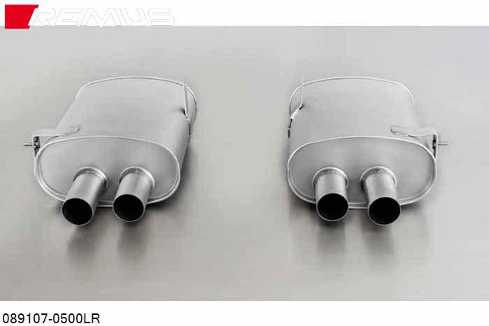 089107 0500LR, BMW M3 E90 Sedan / E92 Coupe / E93 Cabrio, 4.0l V8 309 kW (S65B40A), Year 2007-, Remus Sport exhaust left and sport exhaust right (without tail pipes)