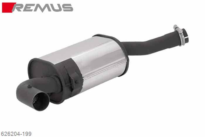 626204 199, Opel Astra H Hatchback, Year 2004- , 2.0l Turbo 125 kW (Z20LEL), Remus PowerSound sport exhaust with manual valve control system (without tail pipes)