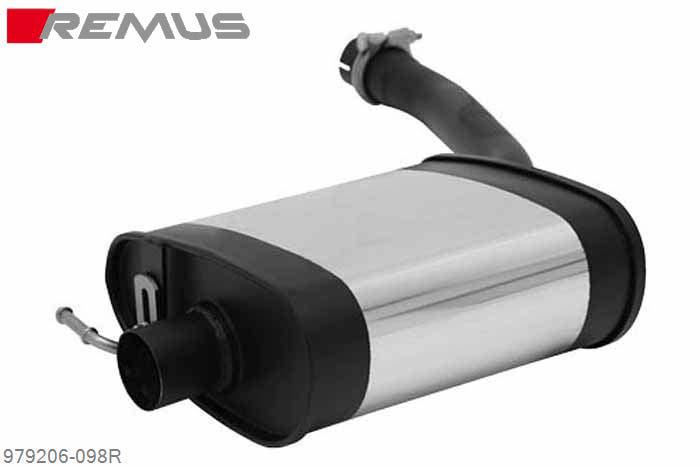 979206 098R, Volvo S80 V8 Sedan, Year 2006- , 4.4l V8 232 kW, Remus Sport exhaust right (without tail pipes)
